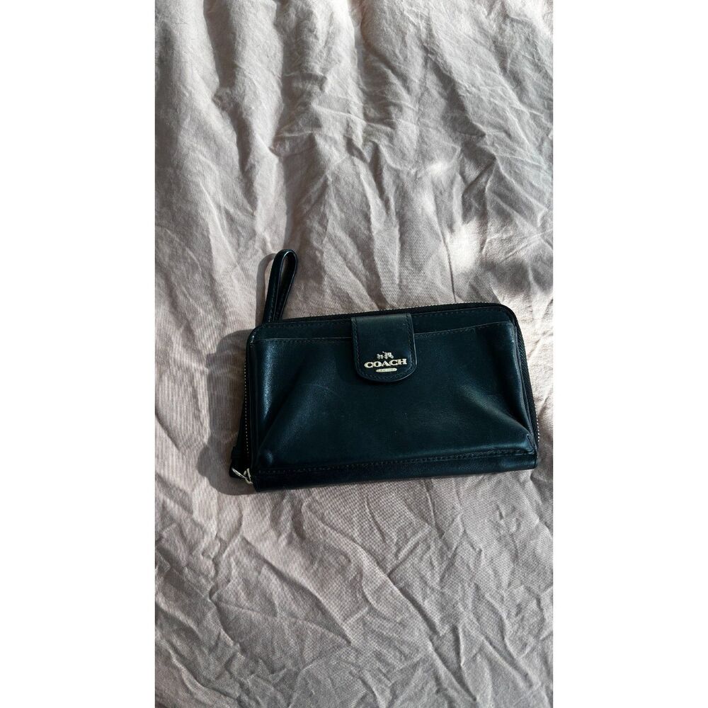 Coach Leather Clutch
